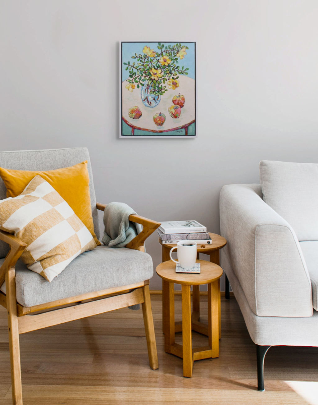 Apples and Yellow Roses 2