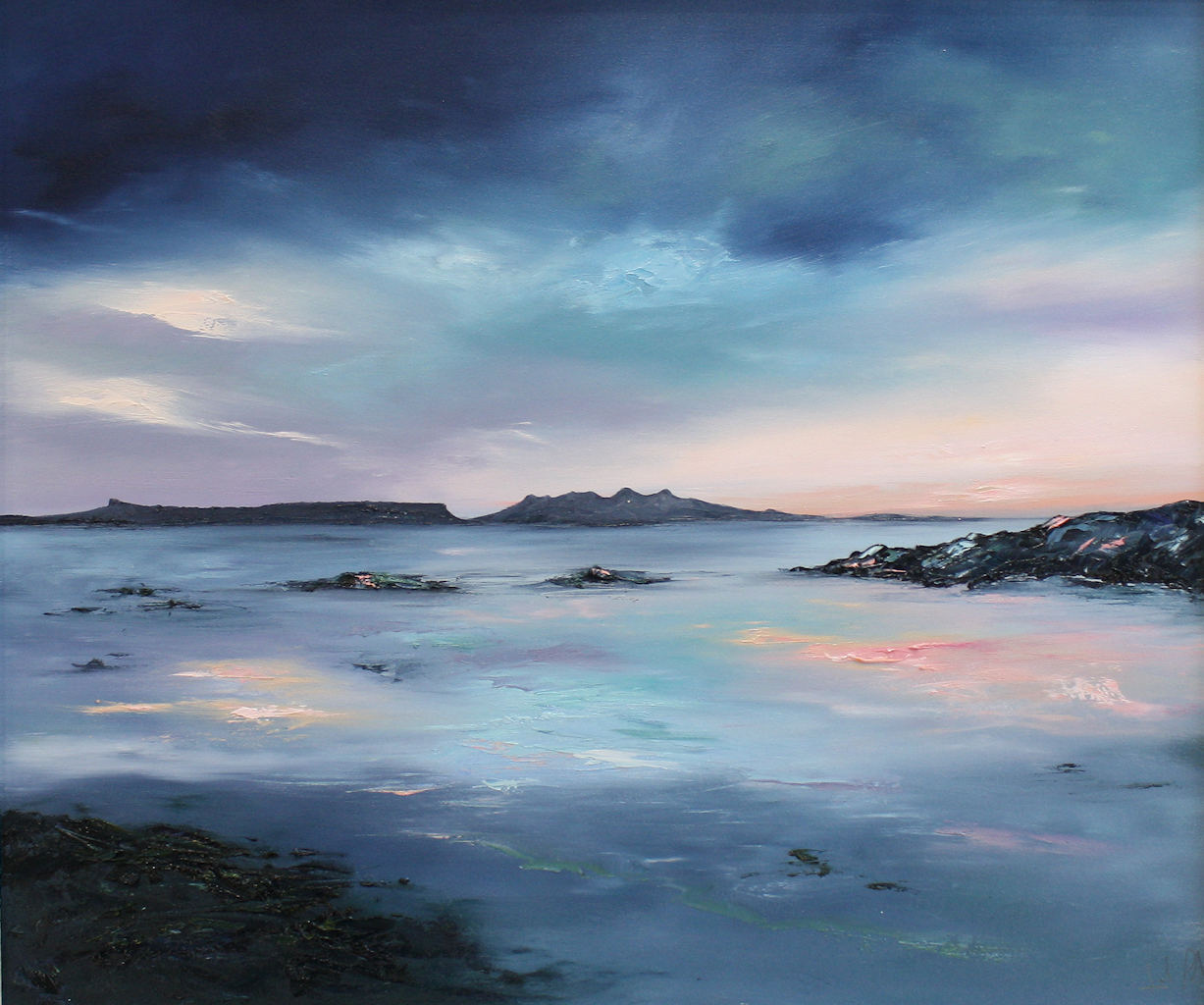 Dappled Reflections Camusdarach by Linda Park