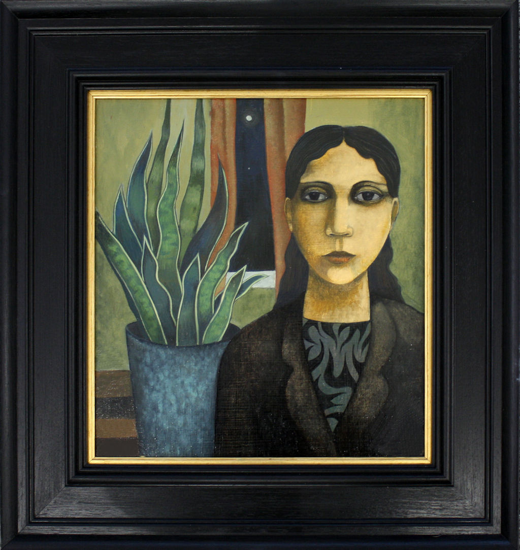 Portrait with Plant by Ian McWhinnie 2 crop