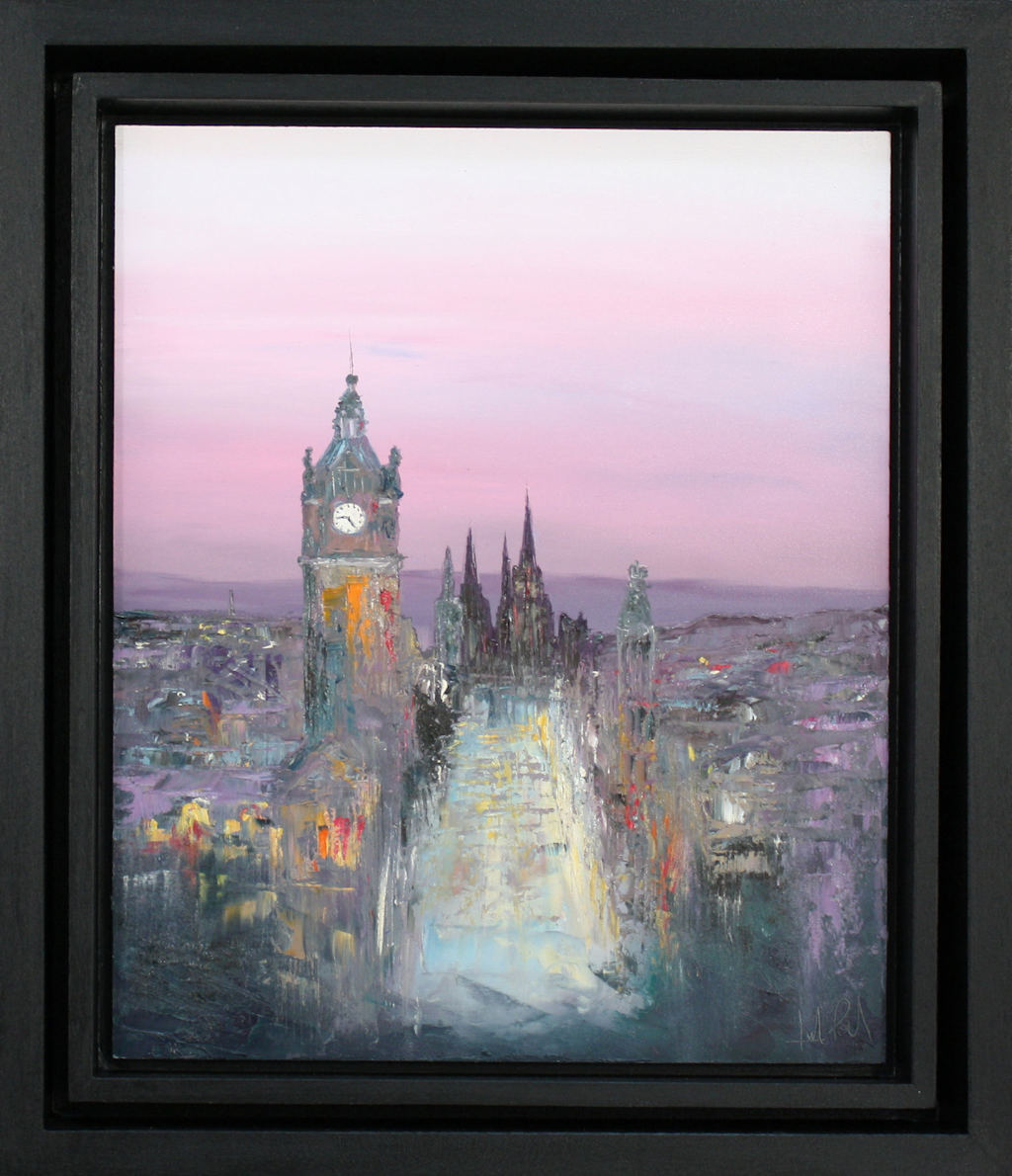 Princes Street at Dusk by Linda Park 2