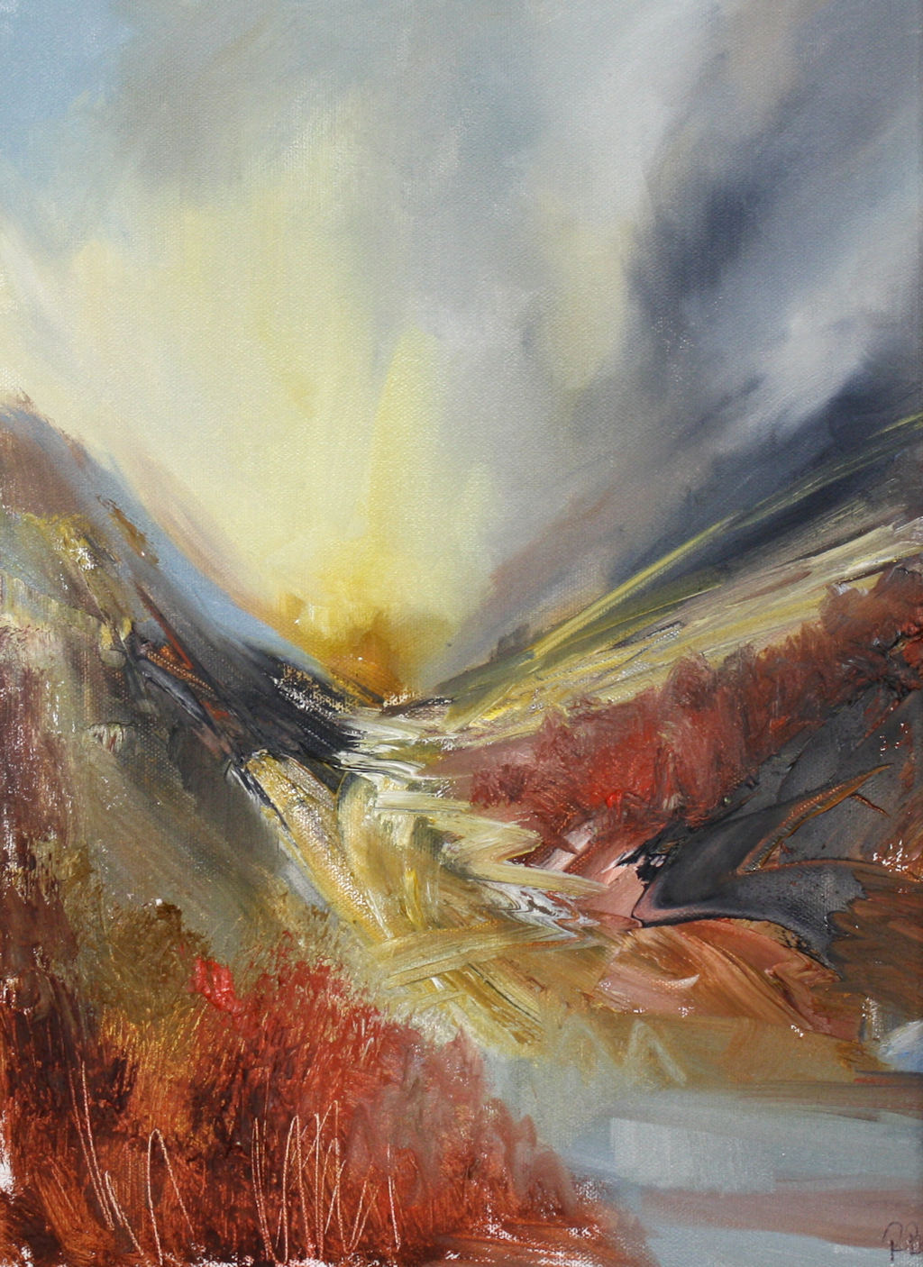 Pull of the Mountains by Rosanne Barr