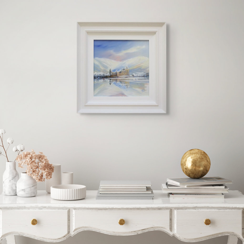 Winters Call Kilchurn Castle by Douglas Roulston 4