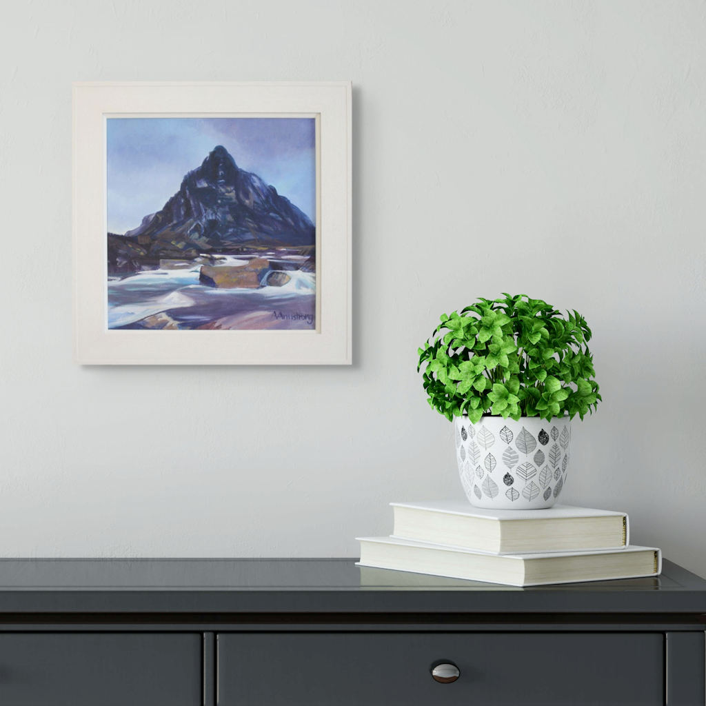 Evening Light Buachaille Etive Mor by Ann Armstrong 3