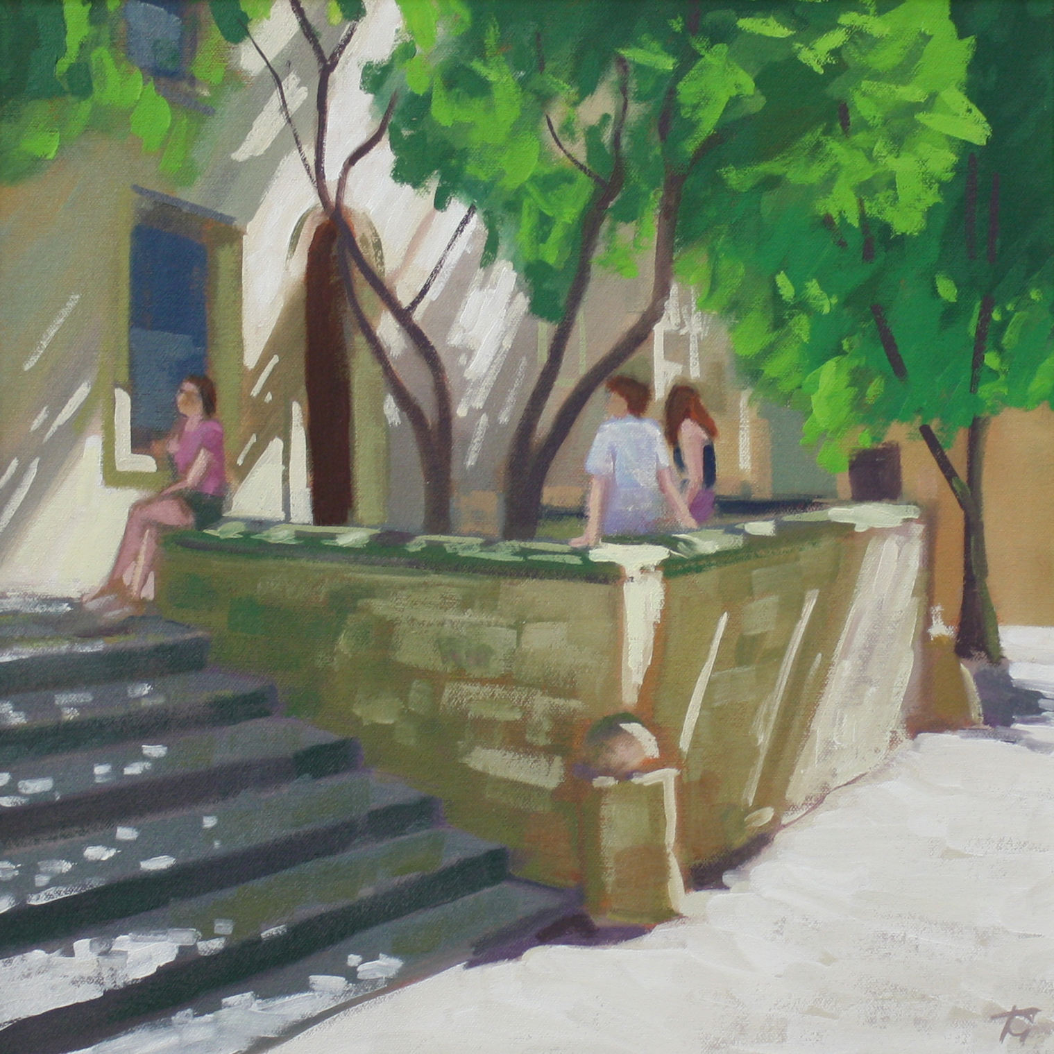 Rue Saint Theodorit Uzes by Tony Griffin