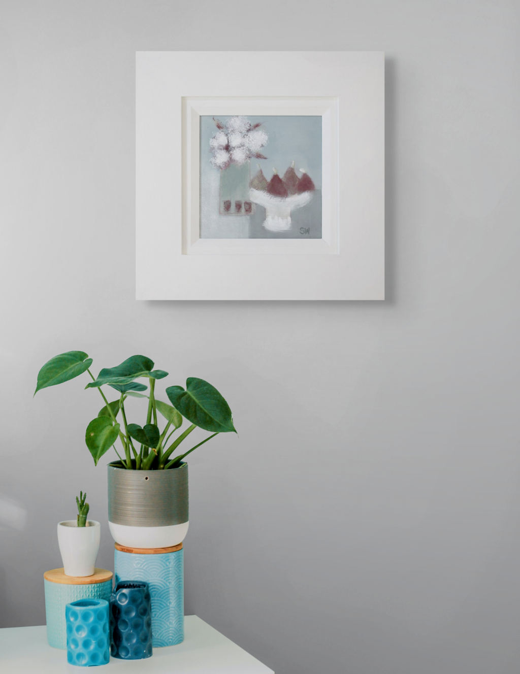 Four Red Pears by Stuart Walters 2