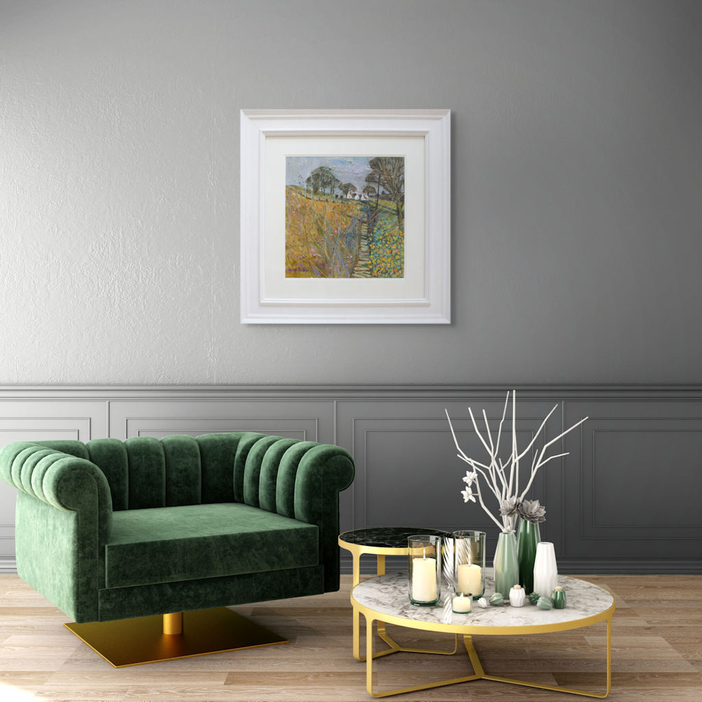 Broom at Bleachfield of Blebo by Deborah Phillips 2