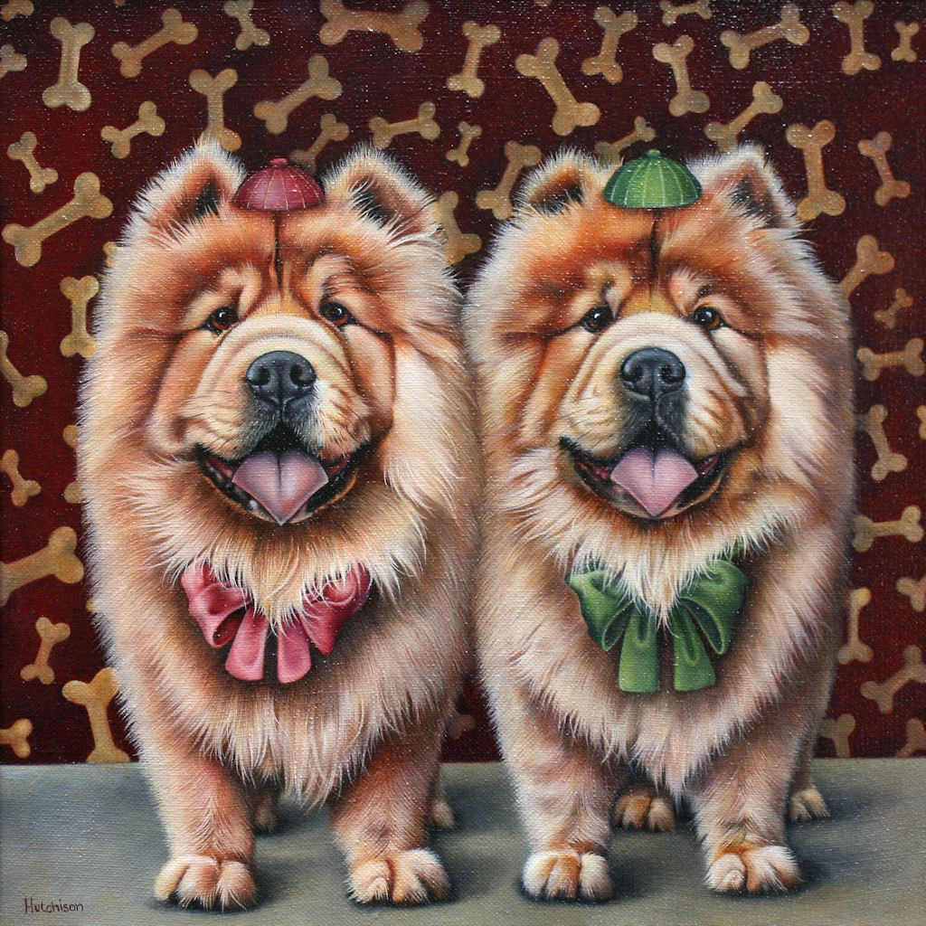 Tweedledum and Tweedledee by Susan Hutchison