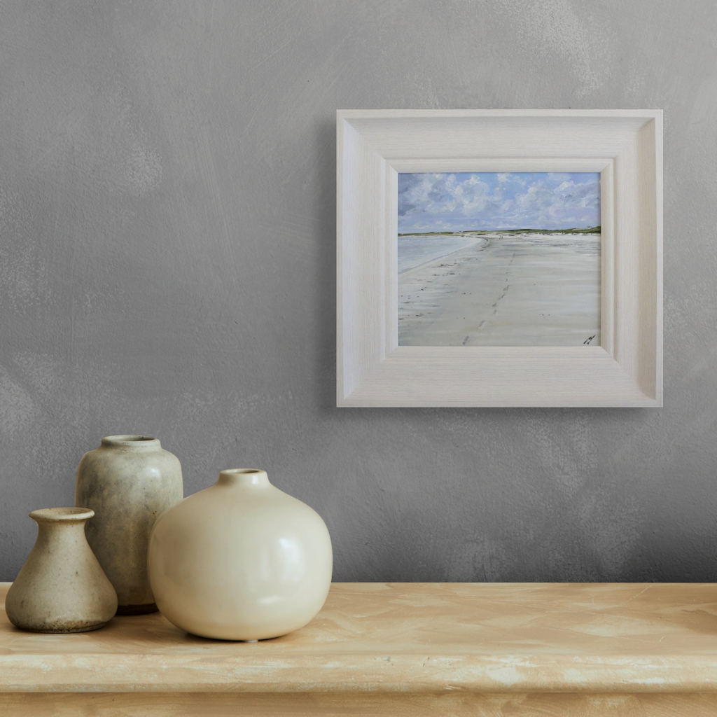 Footprints Crossapol Tiree by Allison Young 2