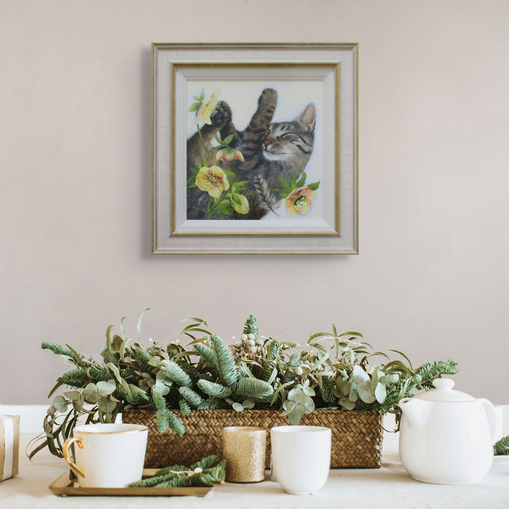 Hiding Behind Hellebores by Lesley McLaren 3