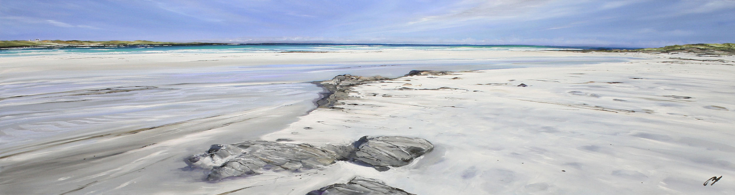 Horizon Rocks at Caolas Tiree by Allison Young