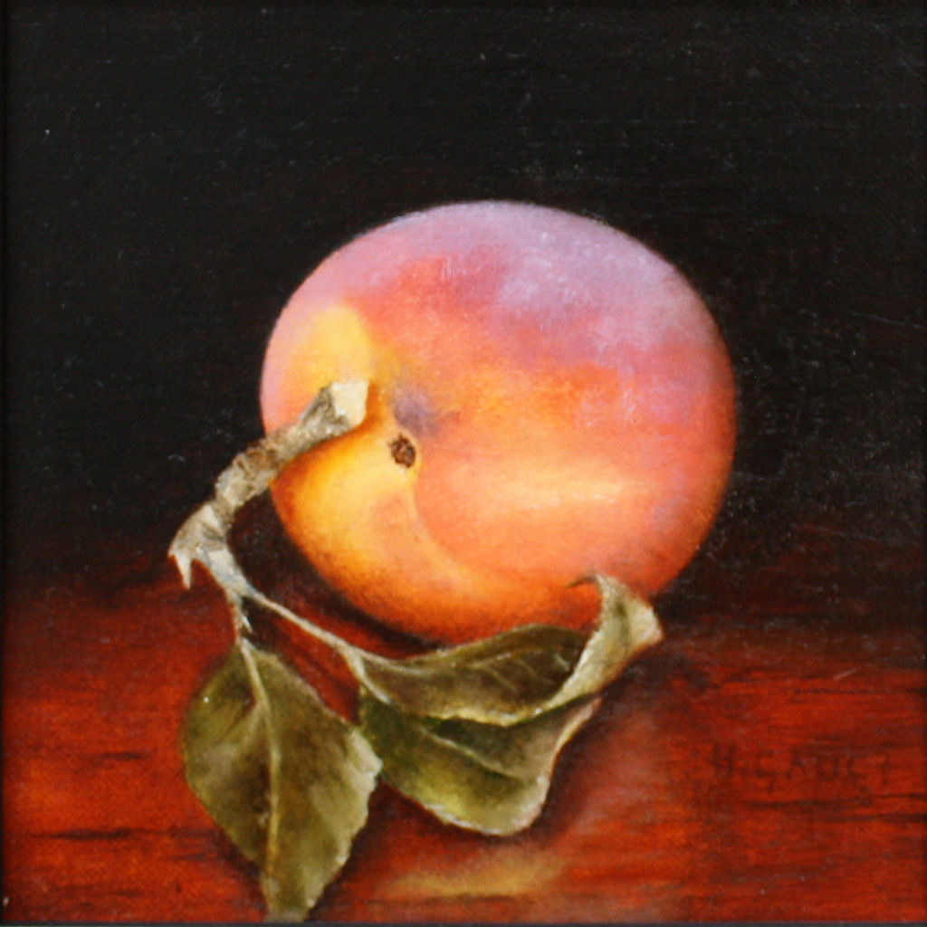 Peach Delight by Hilary Gauci