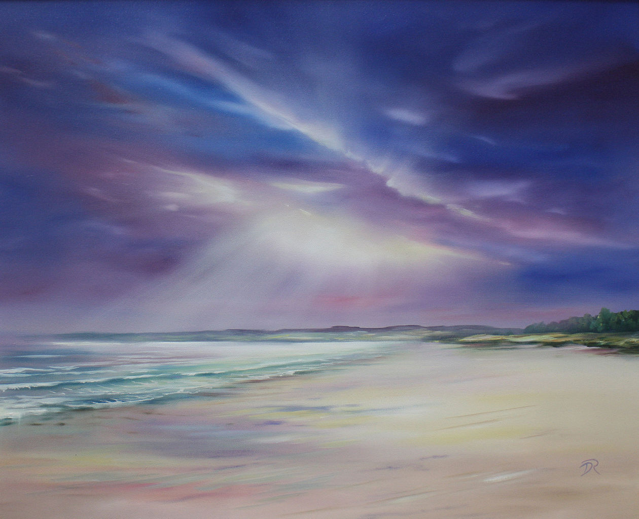 Tentsmuir Celestial Light by Douglas Roulston