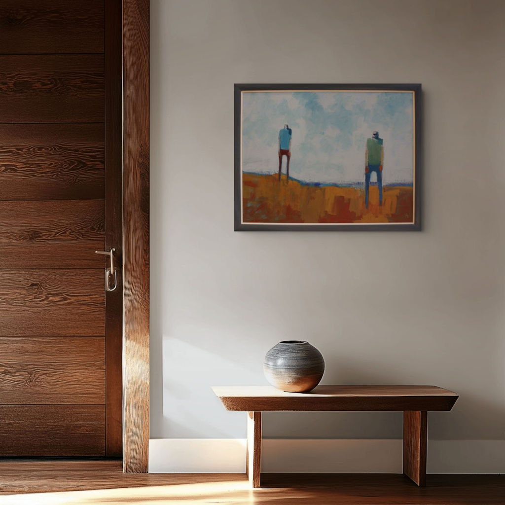 Two Figures Isolated by Ian Neill 3