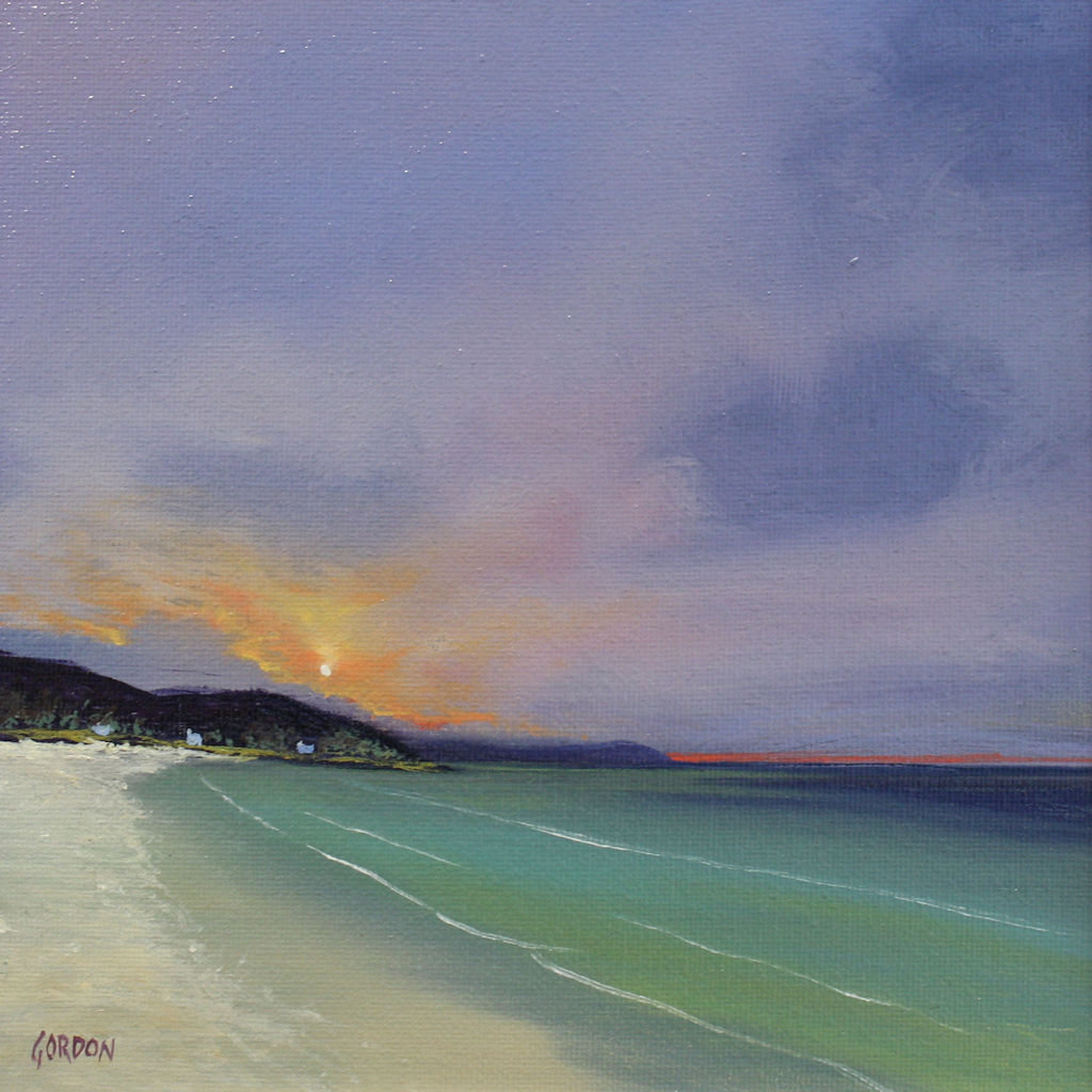 Tranquil Calgary Bay Mull by Iain Gordon