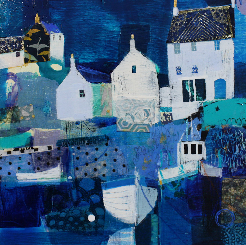 Blue Evening, Crail by Nicole Stevenson
