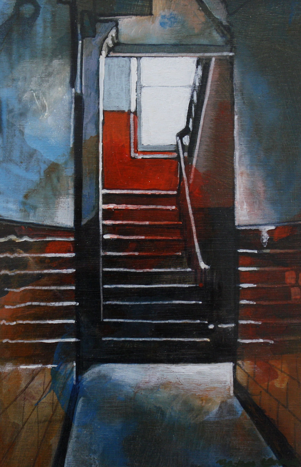 Light on the Stairs by Bryan Evans