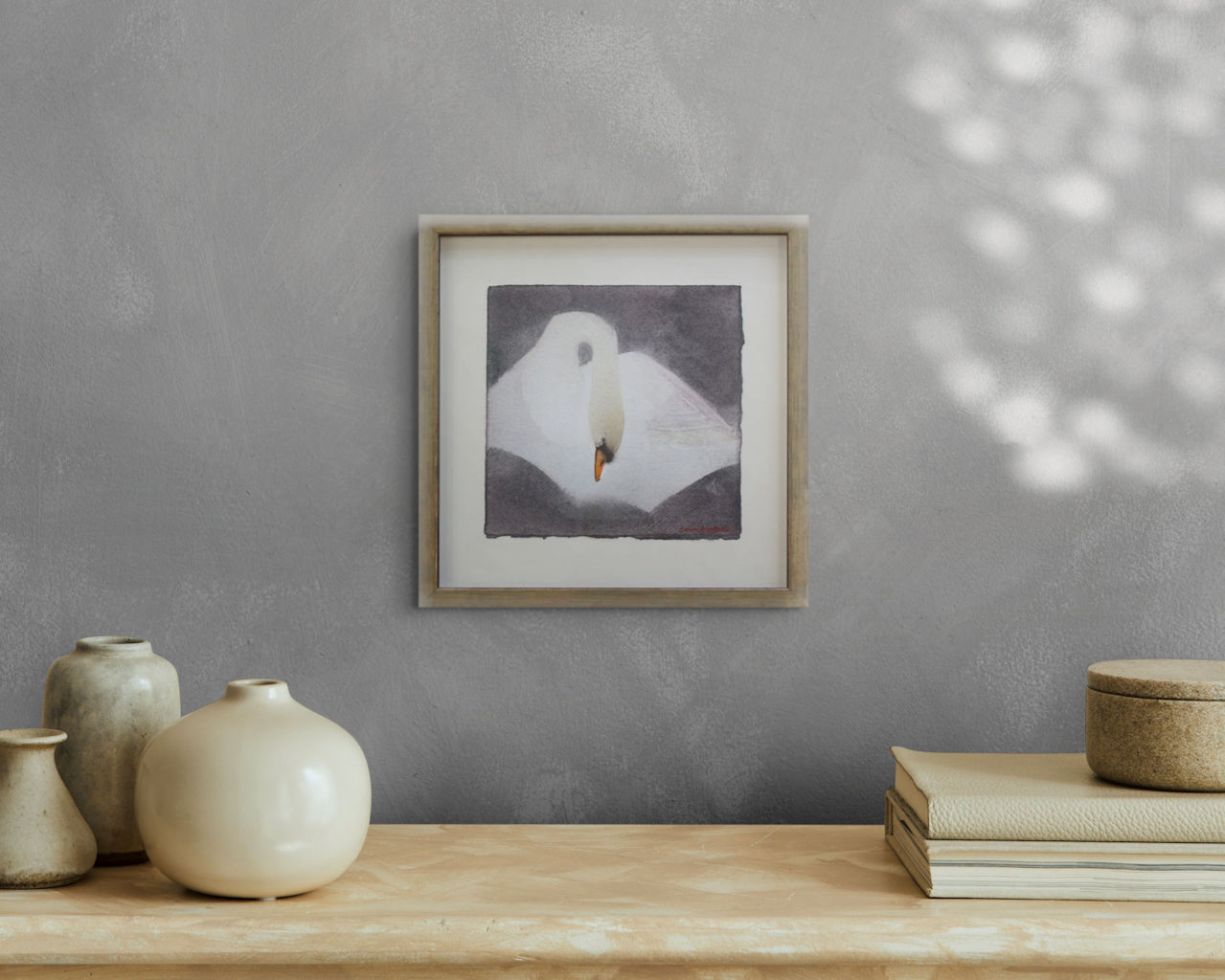 Mute Swan by Claire Harkess 2