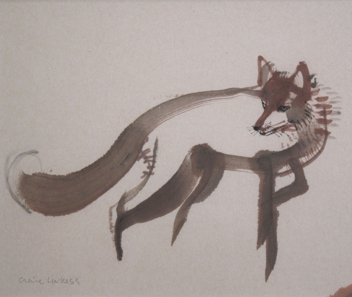 Town Fox by Claire Harkess