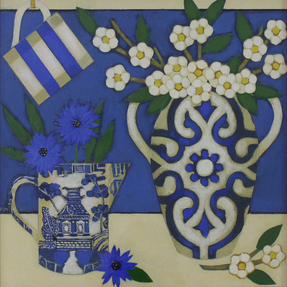 Blossom and Cornflowers by Fiona Shackleton Millar
