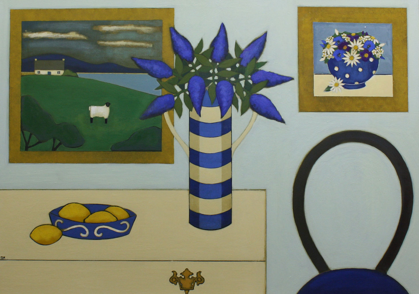Buddleia and Lemons by Fiona Shackleton Millar
