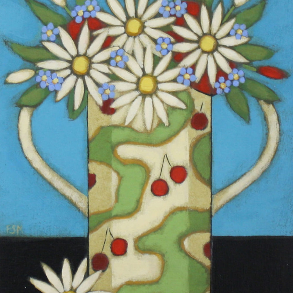 Daisies and Forget-Me-Nots by Fiona Shackleton Millar