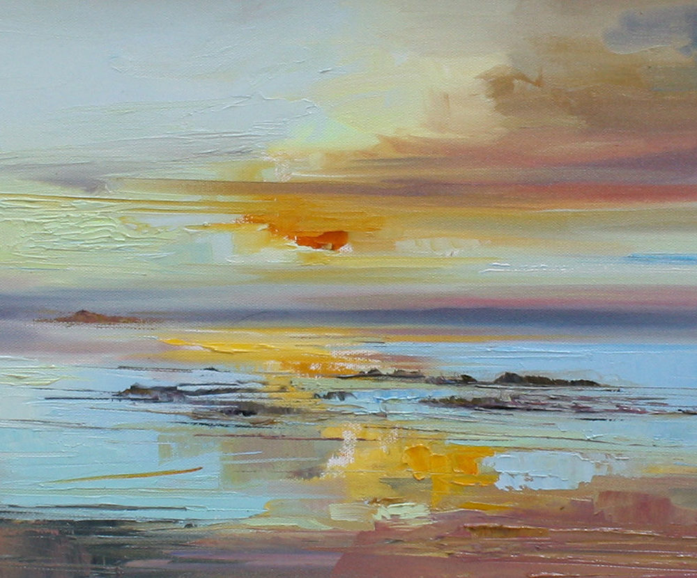 Golden Moment, Dornoch by Rosanne Barr