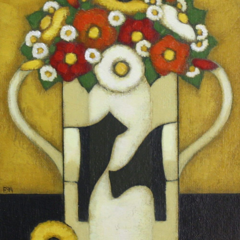 Little Beltie Jug by Fiona Shackleton Millar