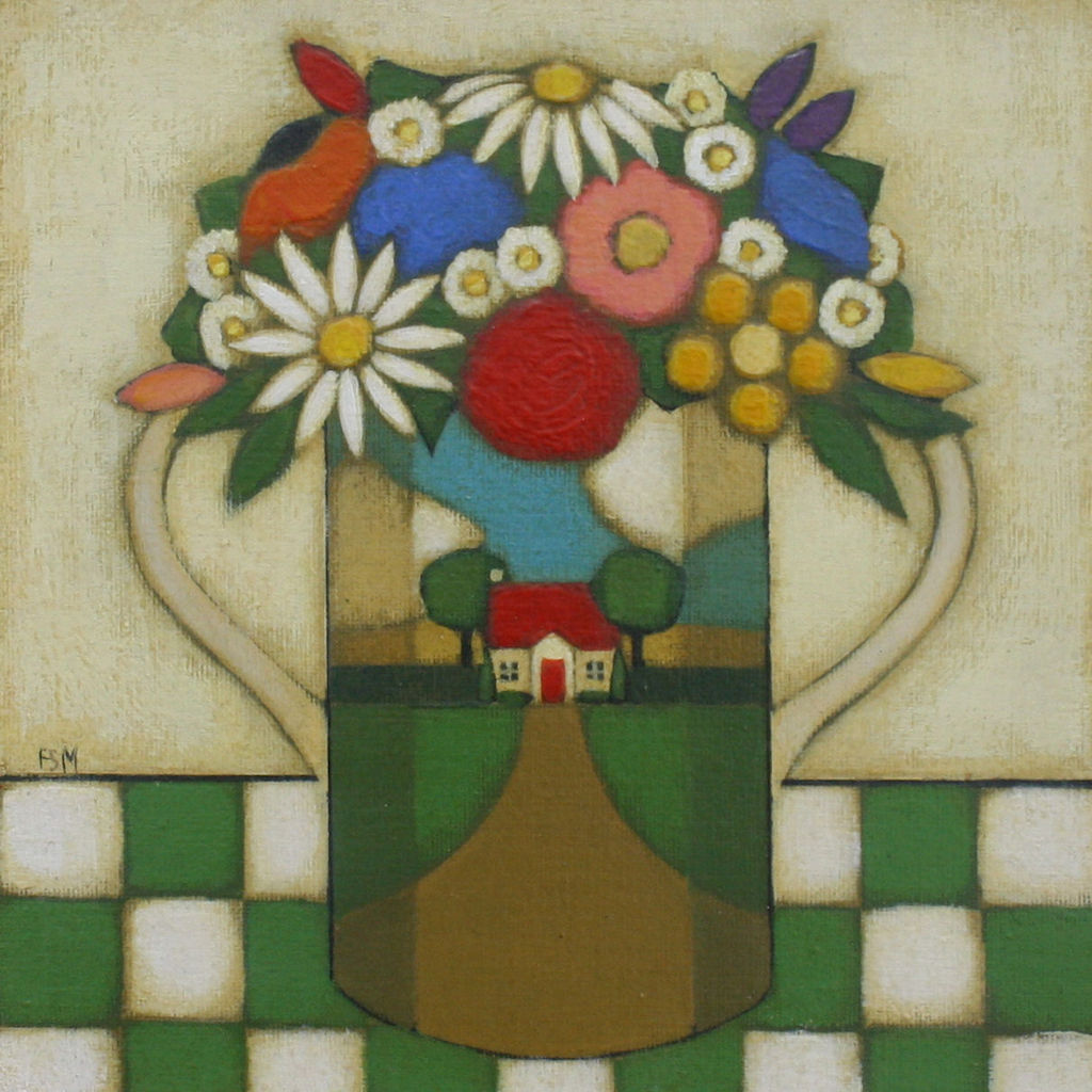 Little House Vase by Fiona Shackleton Millar