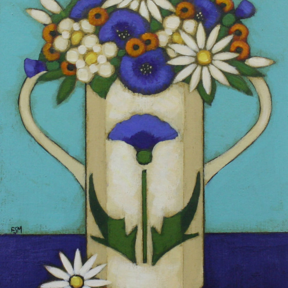 Little Thistle Vase by Fiona Shackleton Millar