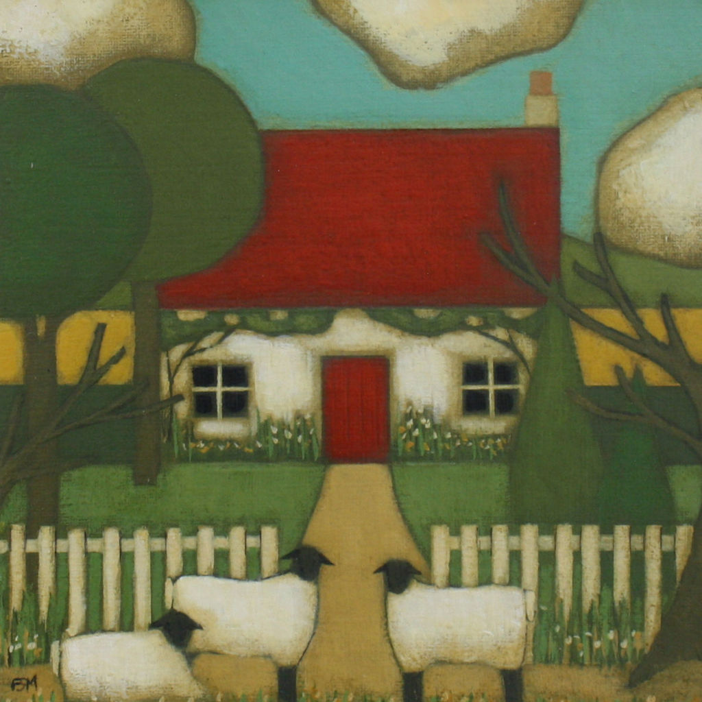 Three Sheep by Fiona Shackleton Millar