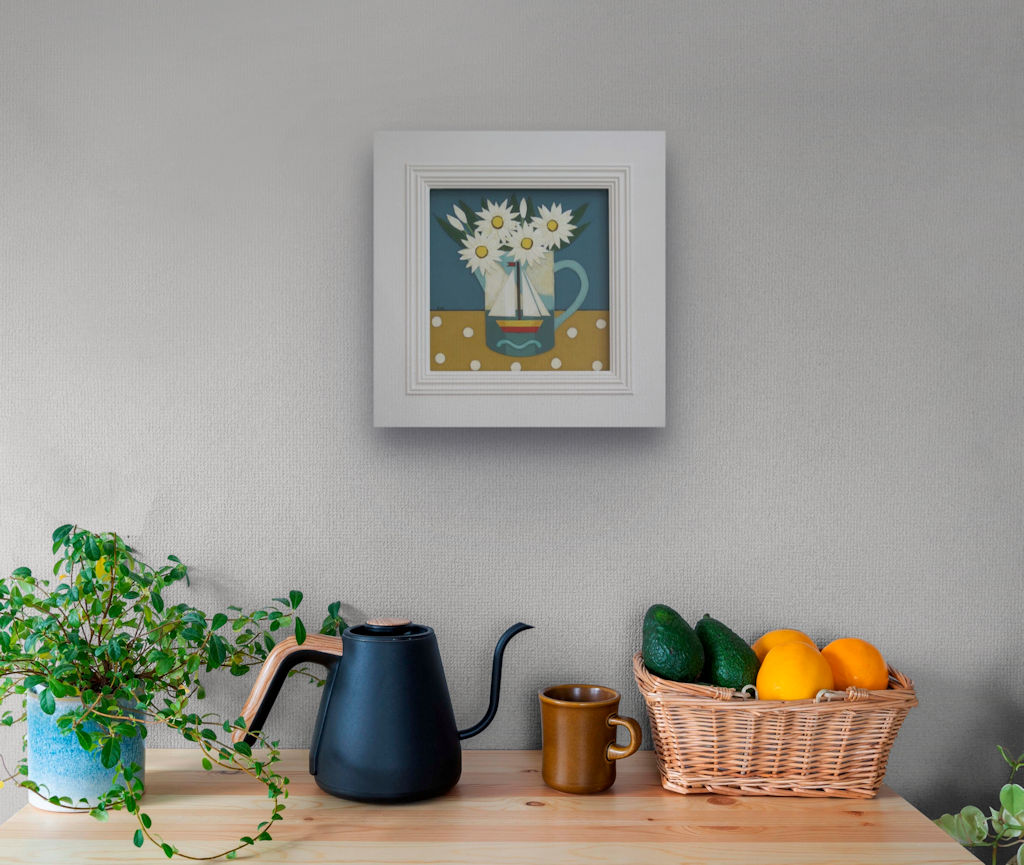 Boat Jug with Daisies by Fiona Shackleton Millar - Image 2